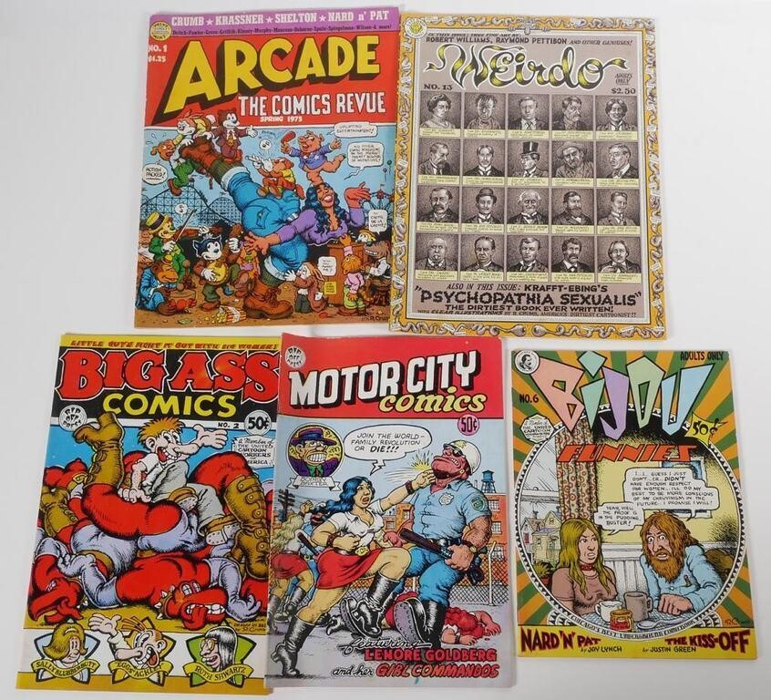 (5) ROBERT CRUMB UNDERGROUND