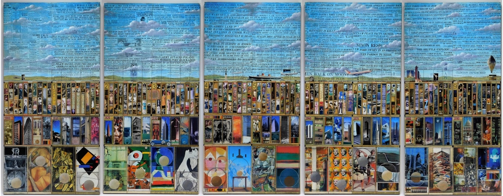 5 RODERICK SLATER COLLAGE MIXED