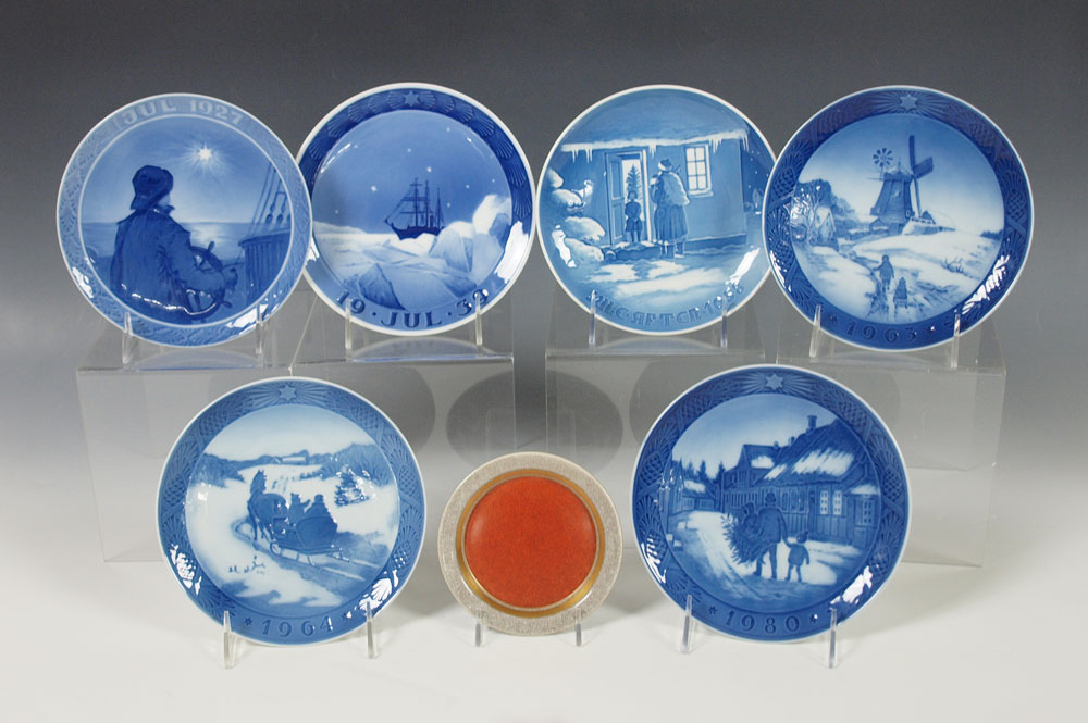 5 ROYAL COPENHAGEN PLATES INCL.