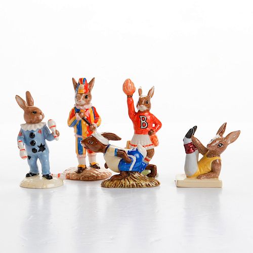 5 ROYAL DOULTON BUNNYKINS