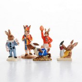 5 ROYAL DOULTON BUNNYKINS FIGU