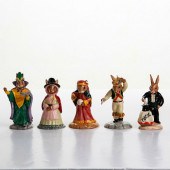 5 ROYAL DOULTON BUNNYKINSMagic