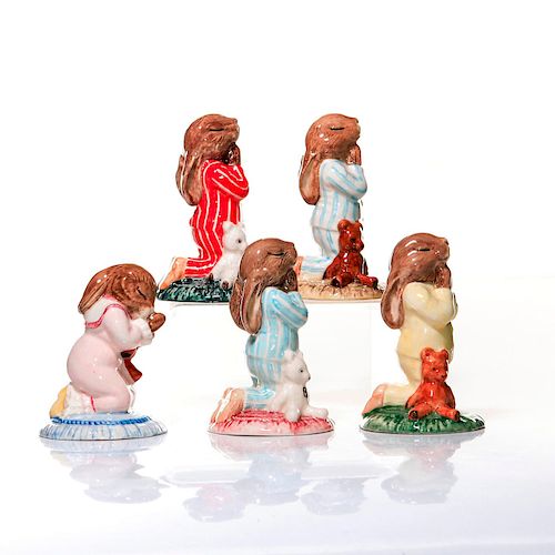 5 ROYAL DOULTON FIGURINES,