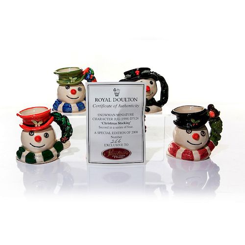 5 ROYAL DOULTON MINIATURE CHARACTER