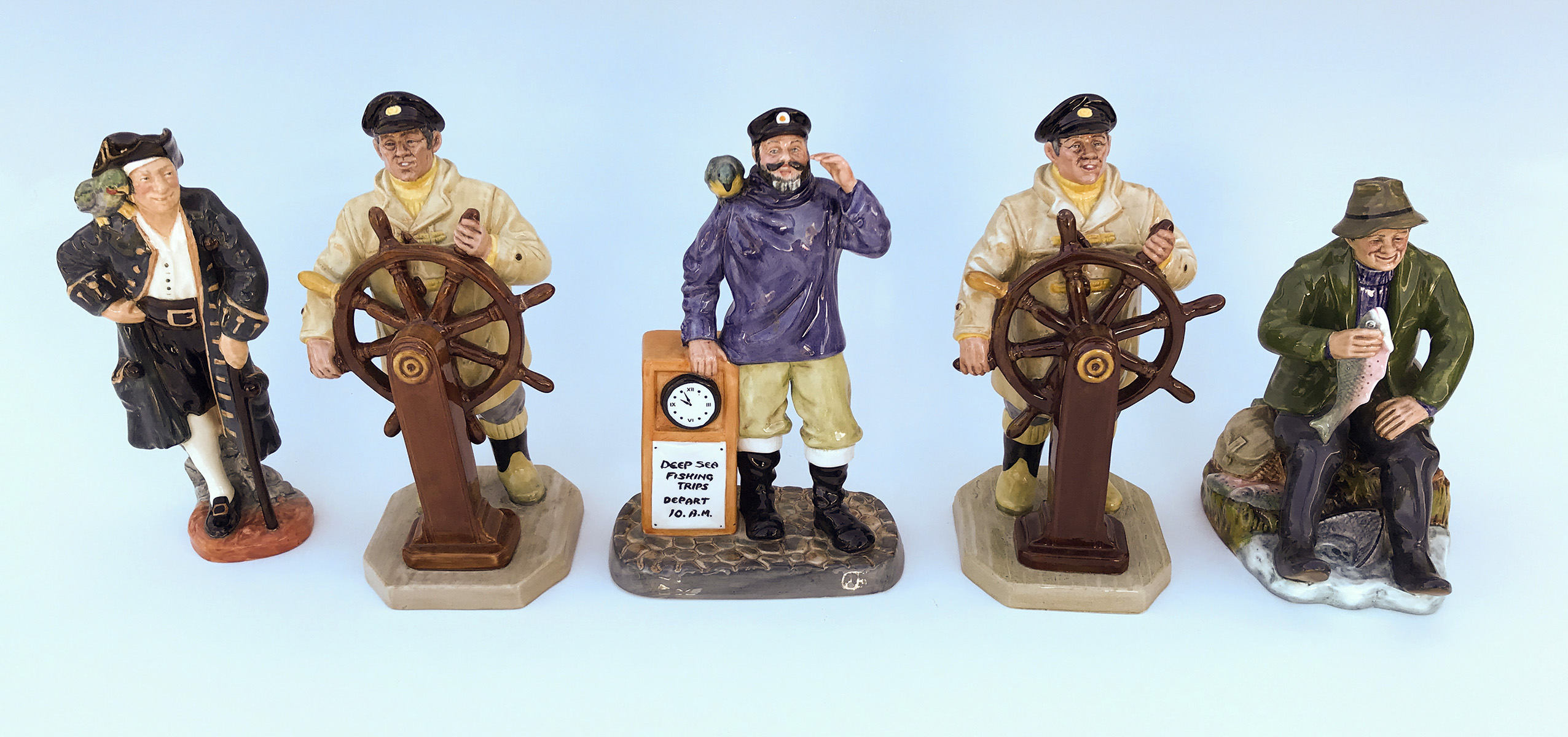 5 ROYAL DOULTON SAILOR OR