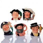 5 ROYAL DOULTON SMALL CHARACTE