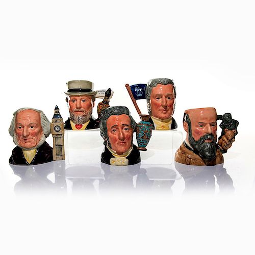 5 ROYAL DOULTON SMALL CHARACTER