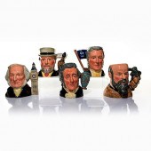 5 ROYAL DOULTON SMALL CHARACTE