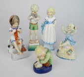 5 ROYAL WORCESTER FIGURINES5 R