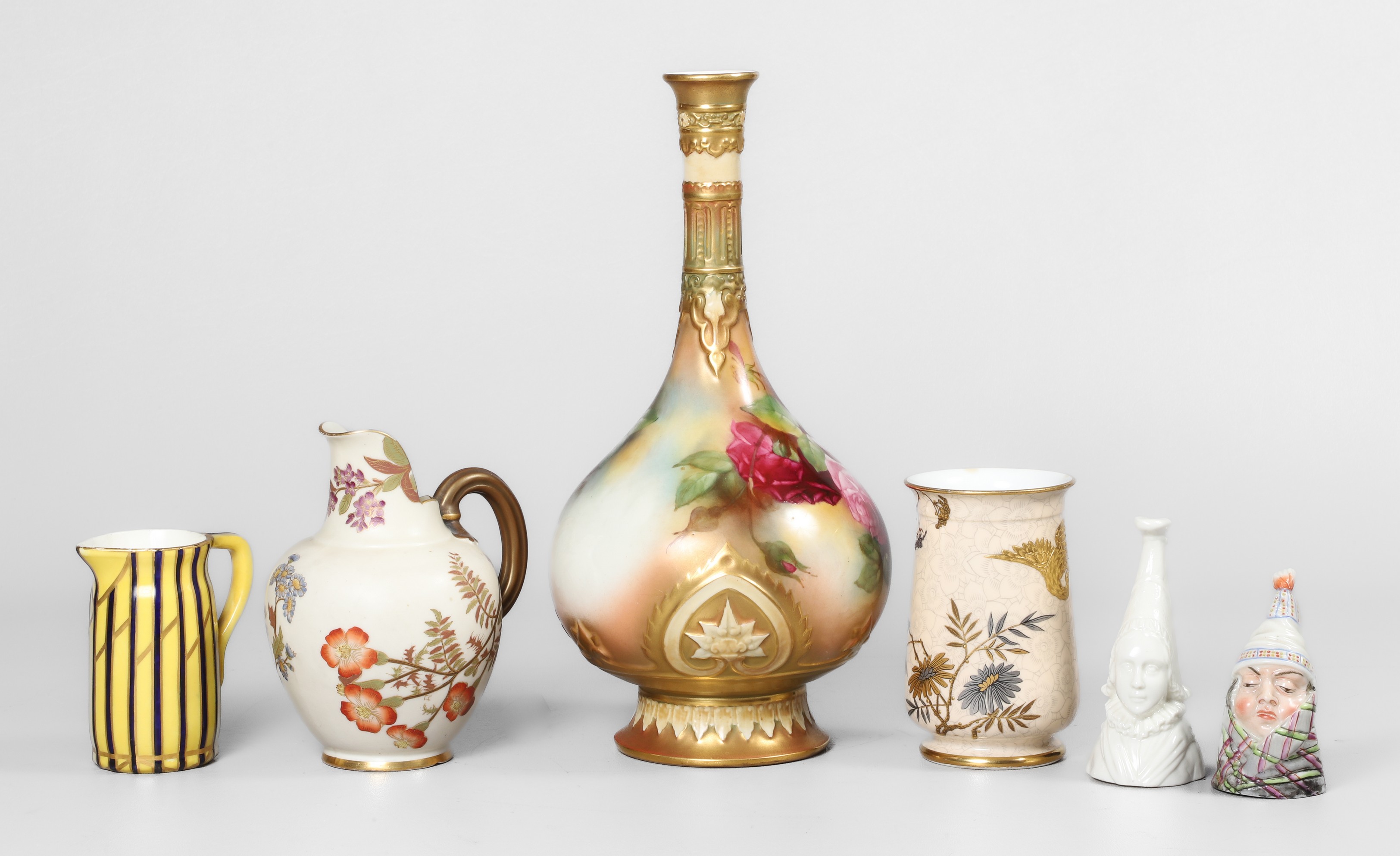 (5) Royal Worcester porcelain