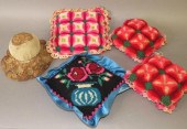 5 SEWING NOTION PIN CUSHIONSca