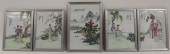 (5) SIGNED CHINESE ENAMEL DECO