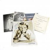 (5) SIGNED HOLYWOOD EPHEMERA (