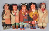 (5) Skookum dolls to include (