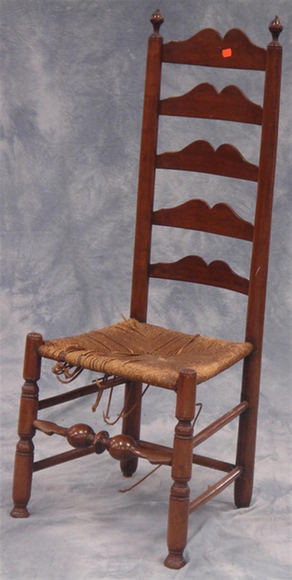 5 slat ladderback rush seat