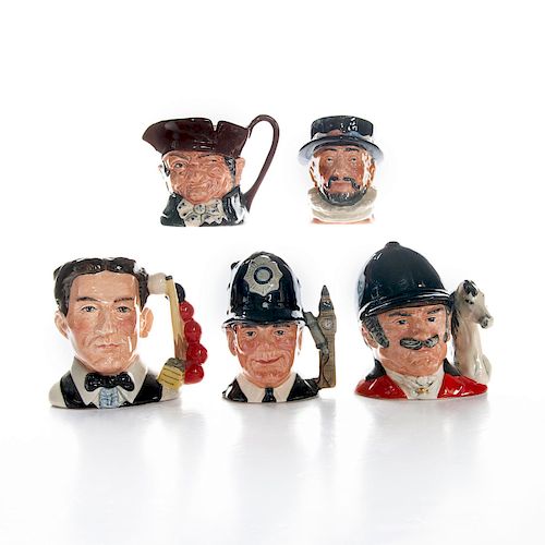 5 SMALL ROYAL DOULTON CHARACTER