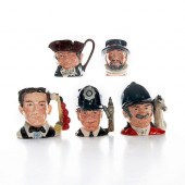 5 SMALL ROYAL DOULTON CHARACTE