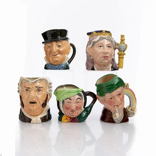5 SMALL ROYAL DOULTON CHARACTER