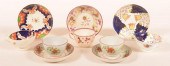 5 SOFT CHINA FLORAL DECORATED