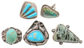 (5) SOUTHWEST SILVER, TURQUOIS