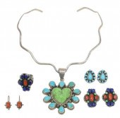 (5) SOUTHWEST STERLING SILVER