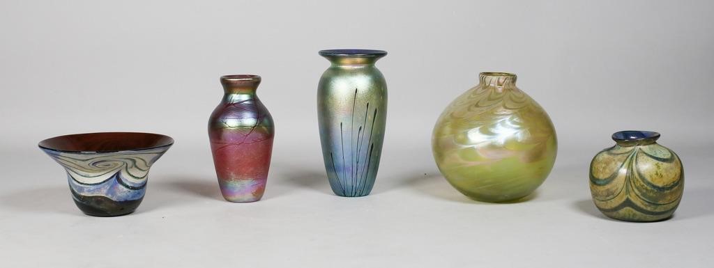 5 STEPHEN FELLERMAN STUDIO GLASS