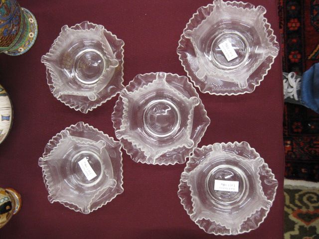 5 Stevens & Williams Finger Bowls