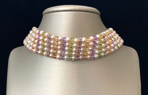 5-STRAND FRESH WATER PEARL,