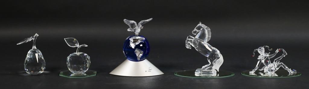 5 SWAROVSKI CRYSTAL FIGURINES5
