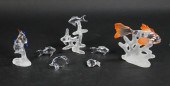 5 SWAROVSKI CRYSTAL FIGURINESS
