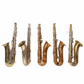 (5) Tenor saxophones, for part