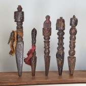 (5) TIBETAN WOOD PHURBA/KILA 1