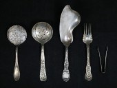 5 TIFFANY & CO. STERLING FLATW