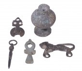 (5) TINY ANCIENT ROMAN, EGYPTI