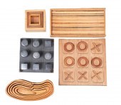 (5) Toys & puzzles, c/o wood t