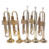 (5) Trumpets, surface scratchi