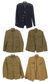 (5) U.S. ARMY COATS 1898, 1902