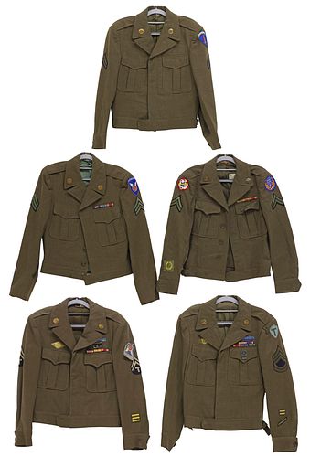(5) U.S ARMY WWII ERA EISENHOWER