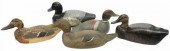 (5) VINTAGE DUCK DECOYS, HAND