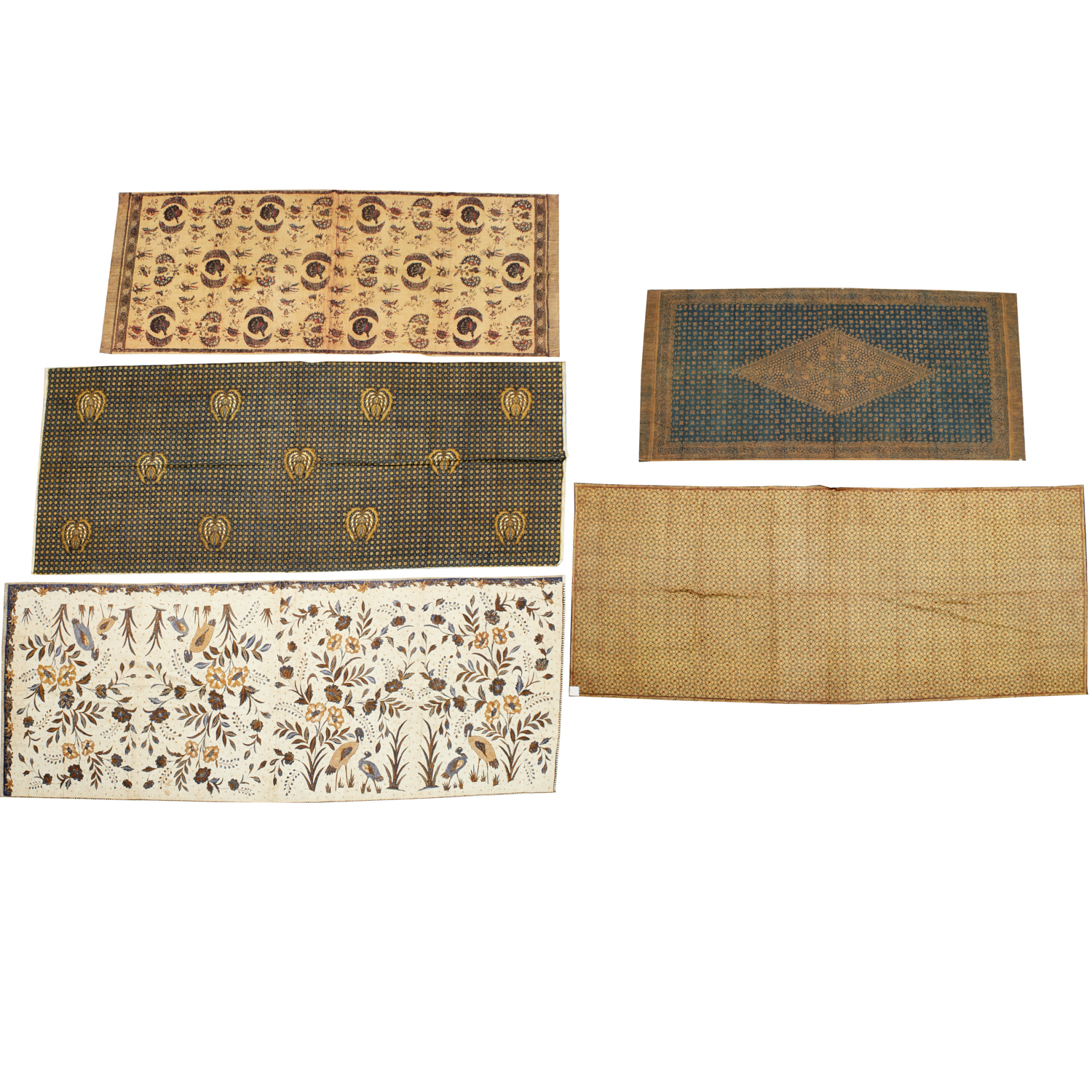 (5) VINTAGE INDONESIAN BATIK