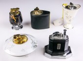 (5) VINTAGE LIGHTERS: A MARK C