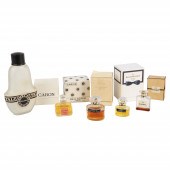 (5) Vintage perfumes and talc
