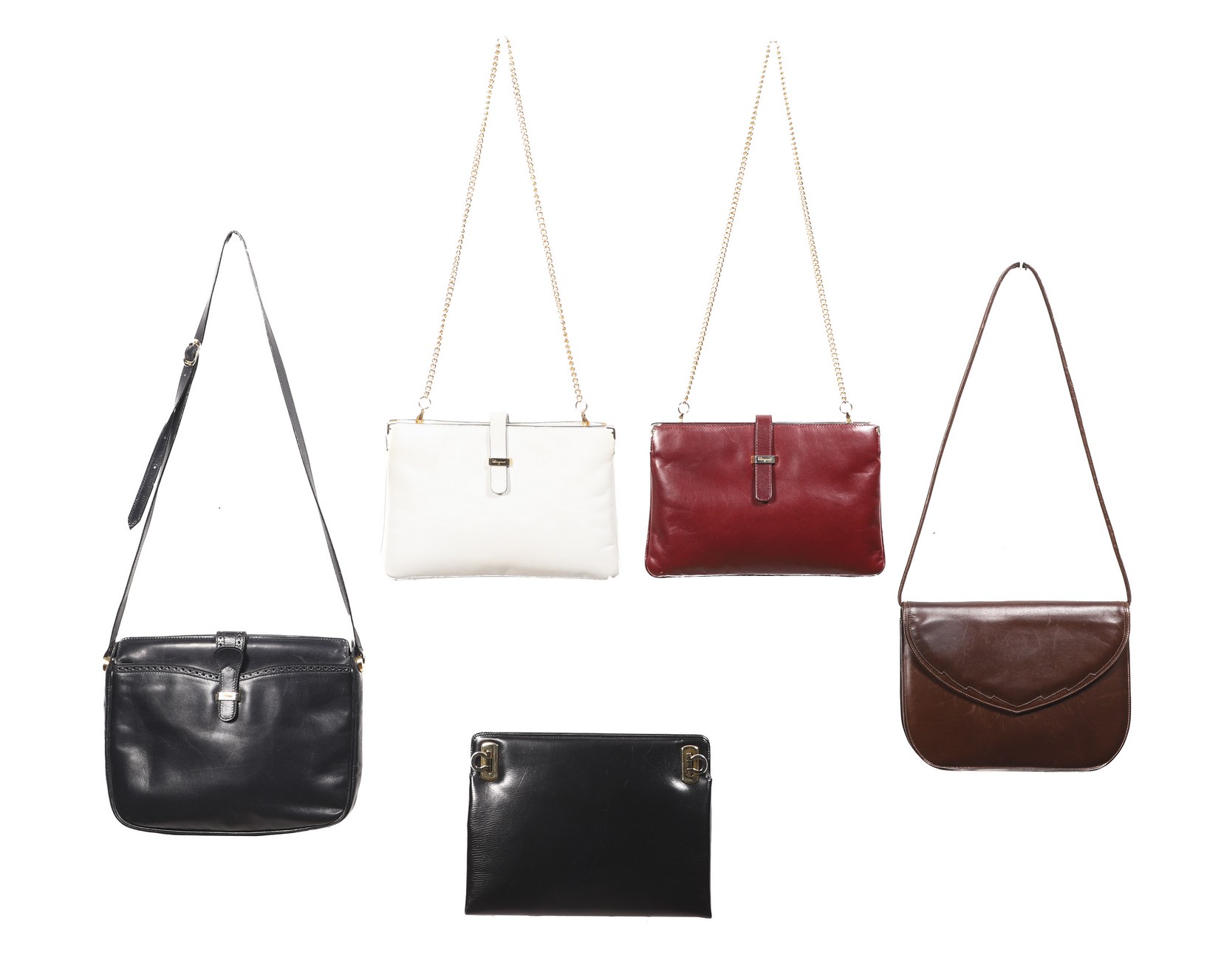 (5) Vintage Salvatore Ferragamo