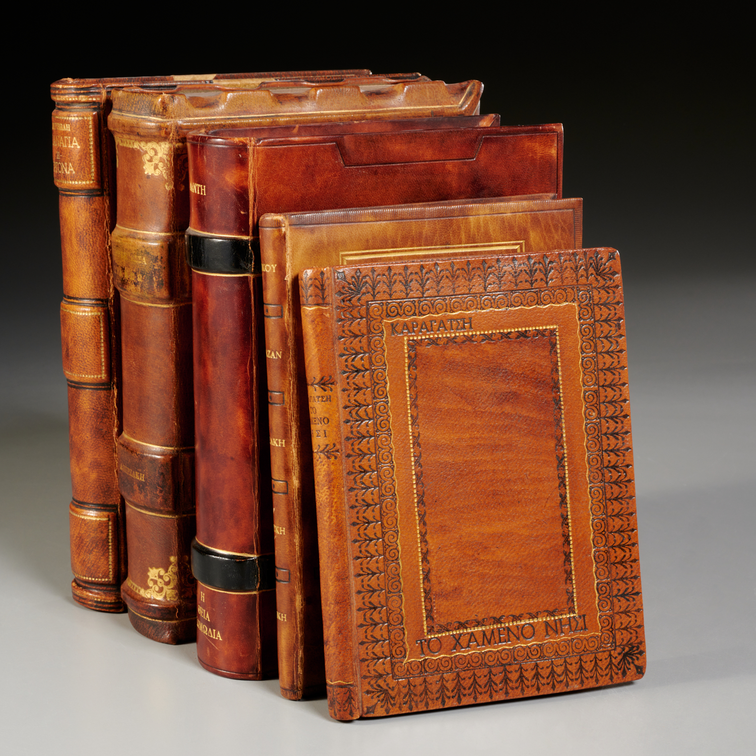 (5) VOLS. GREEK LITERATURE, FINE