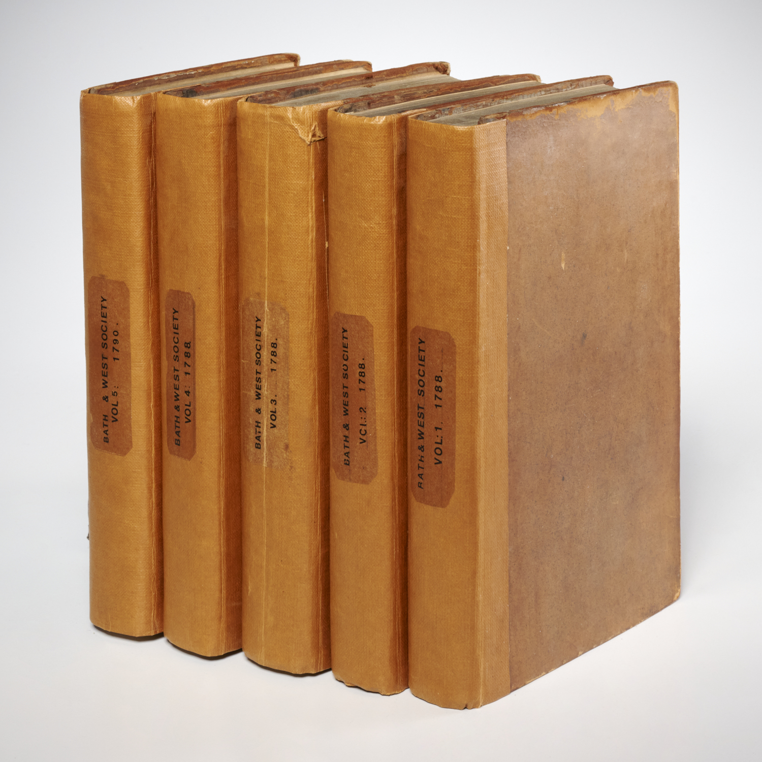 (5) VOLS., PAPERS ON AGRICULTURE,