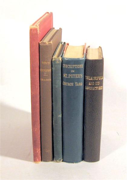 5 vols.  Philadelphia & Environs: