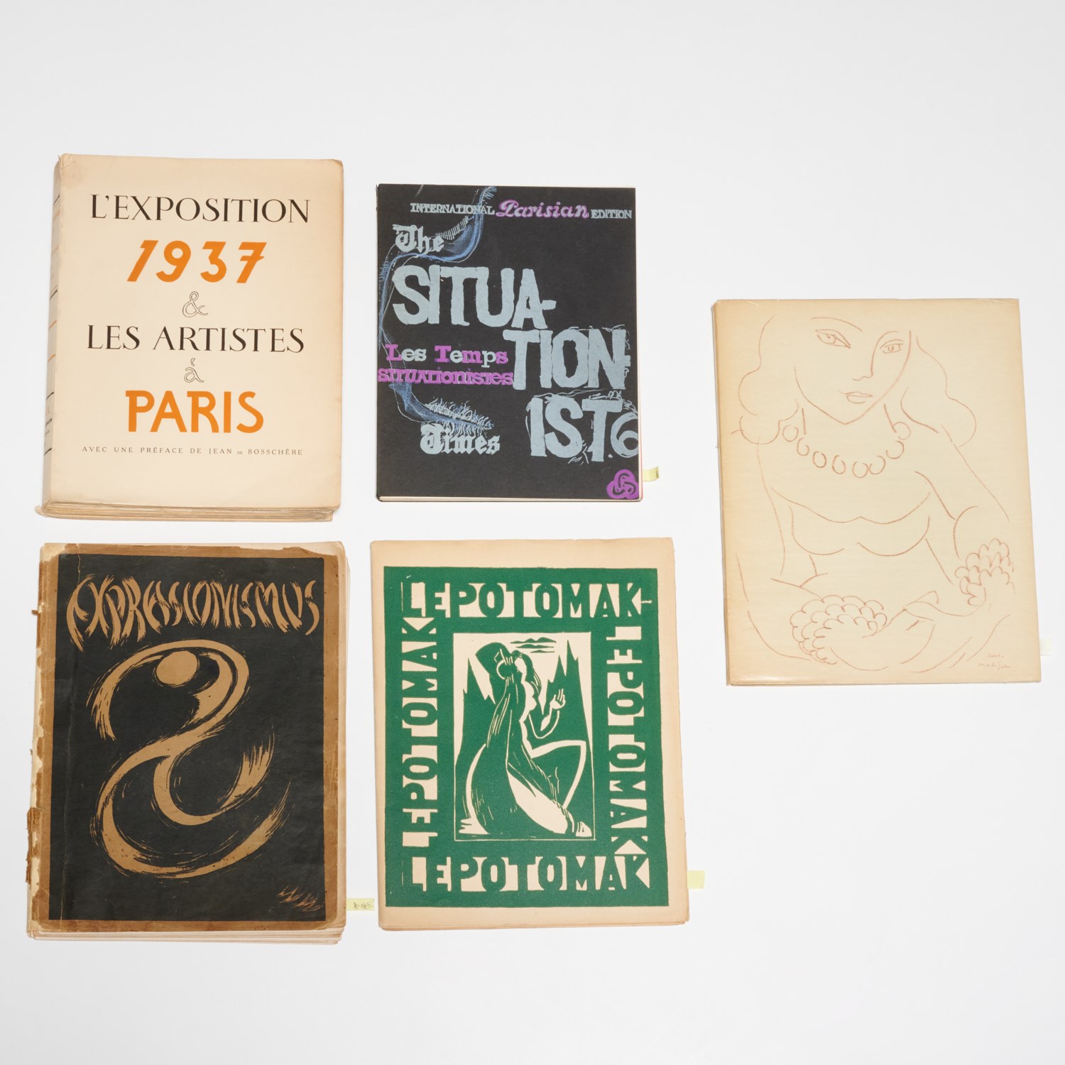 (5) VOLS, SURREALIST, EXPRESSIONIST