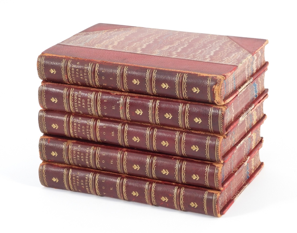 5 VOLUME 1832 HISTORY OF SPAIN &