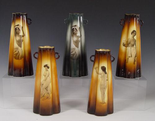 5 WARWICK CHINA NUDE PORTRAIT