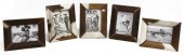 (5) WESTERN STYLE COWHIDE 5" X